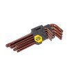КВТ Набор ключей TORX КТ-9s (Т10-Т50) 82178