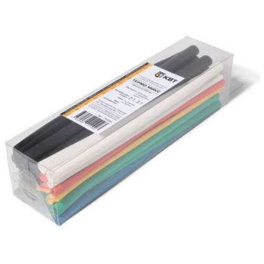 Фотография товара 'КВТ Набор термоусадочных трубок Термо микс 75886'