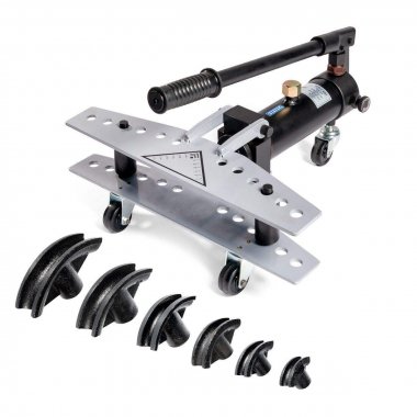 Фотография товара 'КВТ ТГР-3 Трубогиб гидравлический со встроенным насосом для гибки стальных труб до 3”'