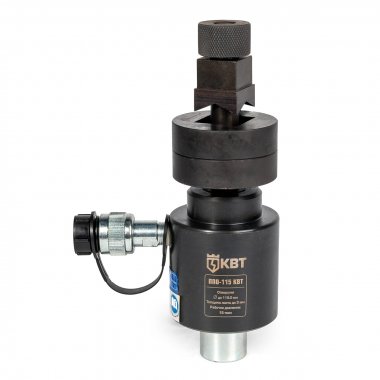 Фотография товара 'КВТ ППО-115 Пресс гидравлический для пробивки отверстий в стальных листах'