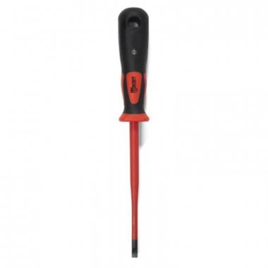 Фотография товара 'КВТ Диэлектрическая отвертка с изоляцией СЛИМ 5.5х125 78589'