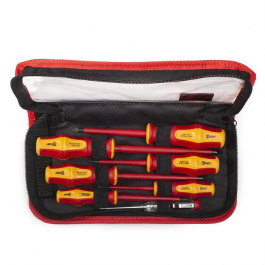 Фотография товара 'КВТ Набор диэлектрических отверток НИО-07 серии ПРОФИ 78618'