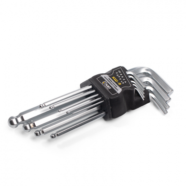 Фотография товара 'КВТ Набор шестигранных ключей с шаром серии PROFESSIONAL 78368'