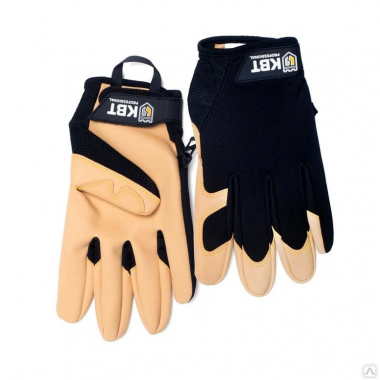 Фотография товара 'КВТ Перчатки монтажника, серия ПРОФИ С-40XL 78685'