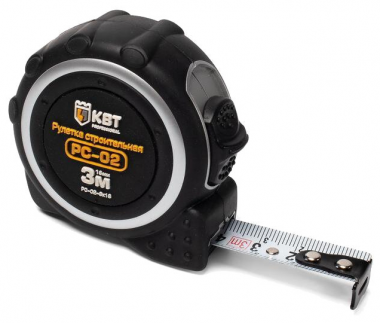 Фотография товара 'КВТ Рулетка строительная РС-02-3х16 78647'