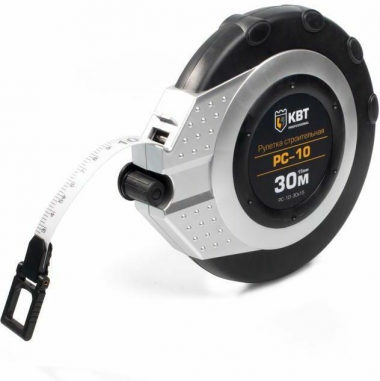 Фотография товара 'КВТ Рулетка строительная РС-10-30х15 78652'