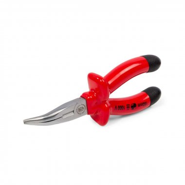 Фотография товара 'КВТ Длинногубцы изогнутые диэлектрические 160 мм серии ЭКСПЕРТ'