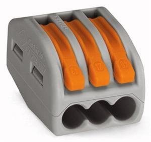 Фотография товара 'КВТ 87765 Клемма миниатюрная Wago 2273–204 (Wago)'