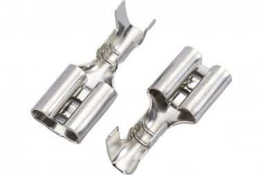 Фотография товара 'КВТ 89246 Разъем плоский неизолированный (мама) РП-М(л) 2,5 - (6,3)'