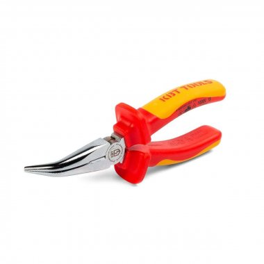 Фотография товара 'КВТ Длинногубцы изогнутые диэлектрические 160 мм серии ПРОФИ'