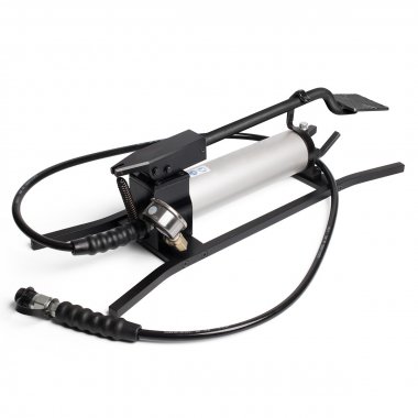 Фотография товара 'КВТ ПМН-7012А Помпа гидравлическая ножная объем алюминиевого маслобака 1.2 л'