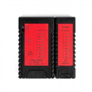 Фотография товара 'КВТ KT 468 PROLINE LAN-тестер кабельный'