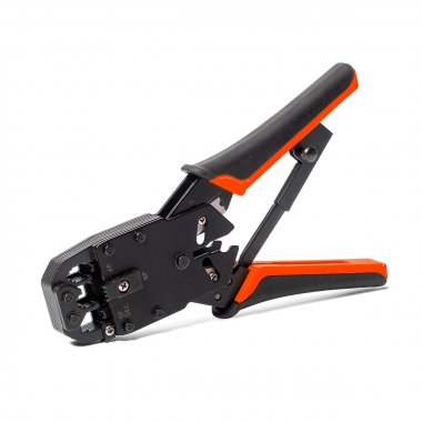 Фотография товара 'КВТ JT-03 Кримпер многофункциональный с 3-мя встроенными модулями для обжима RJ-45, RJ-12, RJ-11'