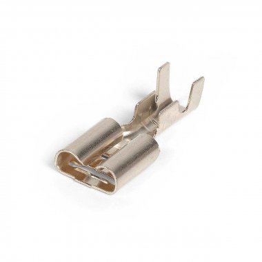 Фотография товара 'КВТ РП-М(л) 2.5 - (6.3) Разъем плоский луженый неизолированный (мама)'