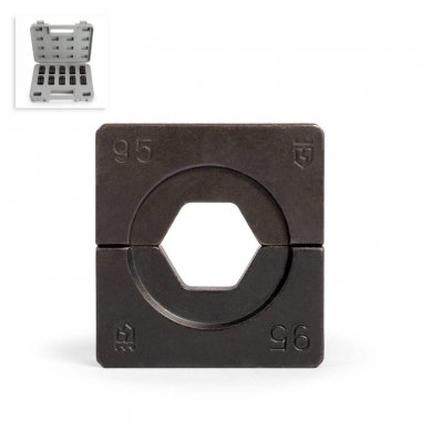 Фотография товара 'КВТ матрицы НМ-300 DIN Набор матриц для опрессовки наконечников по DIN 46235'