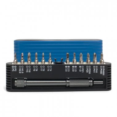 Фотография товара 'КВТ НБ-25 мини Отвертка прецизионная с битами, 25 предметов'