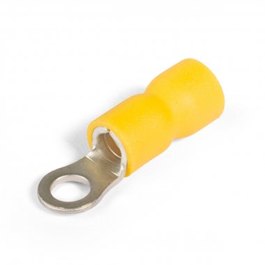 Фотография товара 'КВТ 90895 Наконечник кабельный кольцевой изолированный НКИ 6.0-4 серия EasyFix'