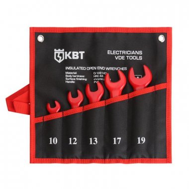 Фотография товара 'КВТ НИИ-20 Набор однорожковых диэлектрических ключей'