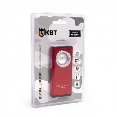 Фотография товара 'КВТ FL-6795 Фонарик светодиодный Серия EXPLORER'