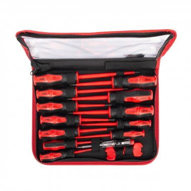 Фотография товара 'КВТ Набор диэлектрических отверток НИО-15 серия ПРОФИ, 103015'