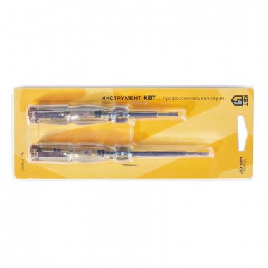 Фотография товара 'КВТ НИО-02Т Набор индикаторных отверток-тестеров'