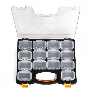 Фотография товара 'КВТ К-02 Кейс-органайзер с 14 сменными модулями, серия «ПРОФИ»'