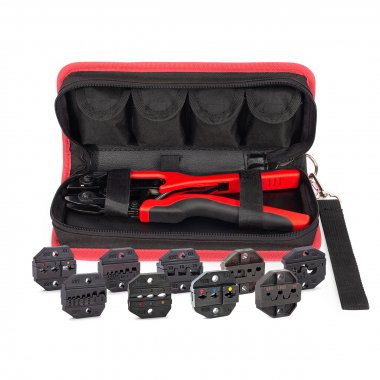 Фотография товара 'КВТ набор СТВ+9 Пресс-клещи с 9 матрицами МПК для опрессовки'