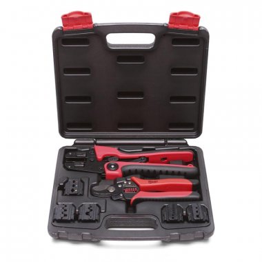 Фотография товара 'КВТ Пресс-клещи с набором матриц CTE 78316'