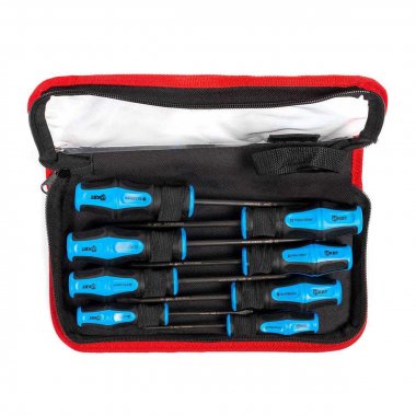 Фотография товара 'КВТ НО-08-S Набор слесарных отверток из стали S2'