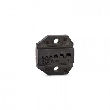 Фотография товара 'КВТ Номерные матрицы МПК-02 для опрессовки штыревых втулочных наконечников 69958'