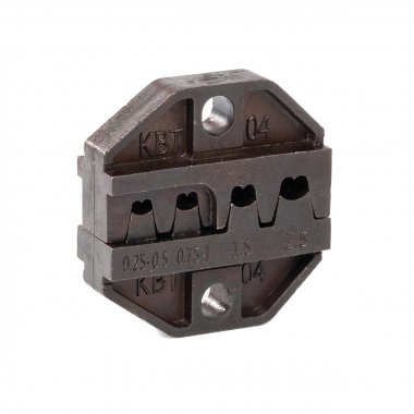 Фотография товара 'КВТ МПК-04 Матрицы для опрессовки наконечников и разъемов Серия ПРОФИ'