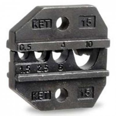 Фотография товара 'КВТ Номерные матрицы МПК-15 для опрессовки неизолированных медных наконечников и гильз 69967'