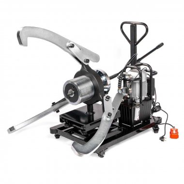 Фотография товара 'КВТ СГНт-150У Съемник гидравлический с выносным насосом транспортируемый усилием 150 т'