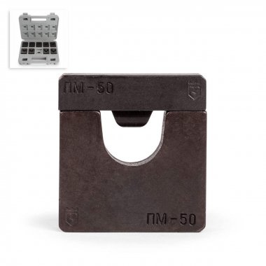 Фотография товара 'КВТ матрицы НМ-300 ПМ Набор матриц для опрессовки медных листовых наконечников'