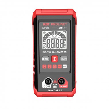Фотография товара 'КВТ KT 123 Мультиметр цифровой компактный SMART с автоматическим выбором режимов и пределов измерений'