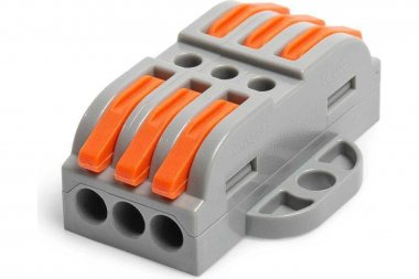 Фотография товара 'КВТ 87639 Клемма проходная СМК 223-2413'