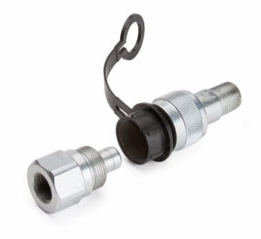 Фотография товара 'КВТ БРС-3/8’’ Быстроразъемное соединение для систем гидравлического оборудования'