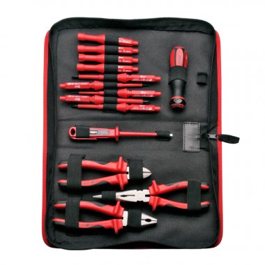 Фотография товара 'КВТ Набор НИИ-08 диэлектрического инструмента электрика 61952'