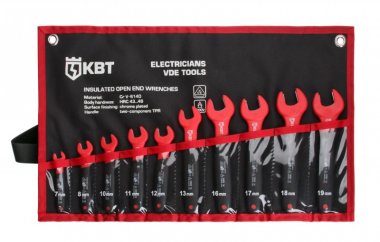 Фотография товара 'КВТ Набор НИИ-10 однорожковых диэлектрических ключей 63844'