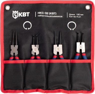 Фотография товара 'КВТ Набор кольцесъемников Мастер НКС-01 77442'
