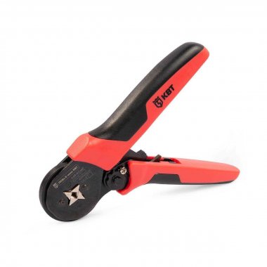 Фотография товара 'КВТ 89787 Универсальные пресс-клещи для опрессовки втулочных наконечников ПКВк-6 мини серия ПРОФИ'