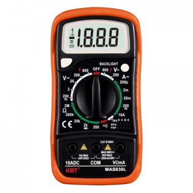 Фотография товара 'КВТ Мультиметр MAS830L 70475'