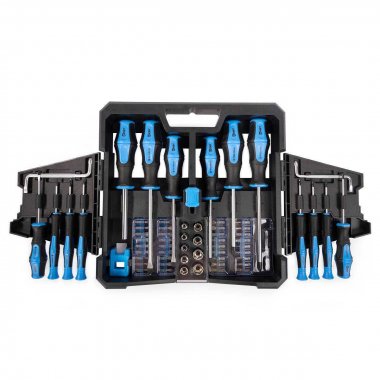 Фотография товара 'КВТ НБ-63 Набор отверток с битами, 63 предмета'