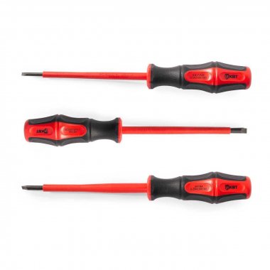 Фотография товара 'КВТ Диэлектрические отвертки VDE поштучно серия «ПРОФИ»'