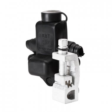 Фотография товара 'КВТ Зажим прокалывающий с резиновым корпусом ЗПК 35-95/4-54 59360'