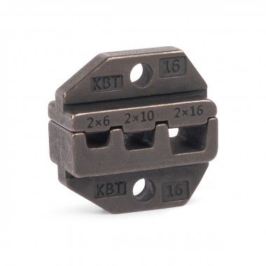 Фотография товара 'КВТ МПК-16 Матрицы для опрессовки наконечников и разъемов Серия ПРОФИ'