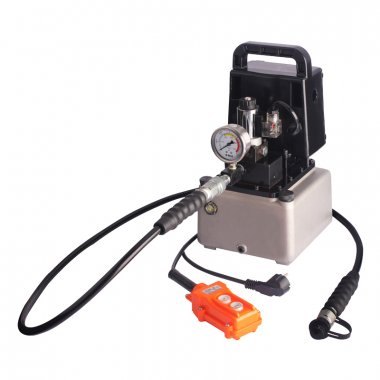 Фотография товара 'КВТ ПМЭ-7020у Насосная гидравлическая станция с удержанием объем маслобака 2.0 л'