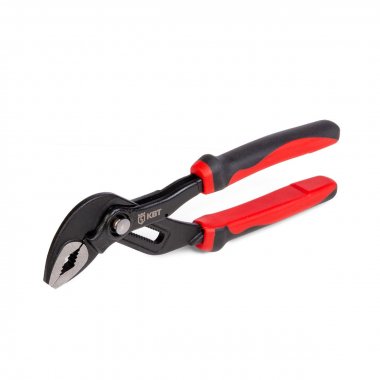 Фотография товара 'КВТ клещи переставные с кнопочной самофиксацией 180 мм серии ПРОФИ'