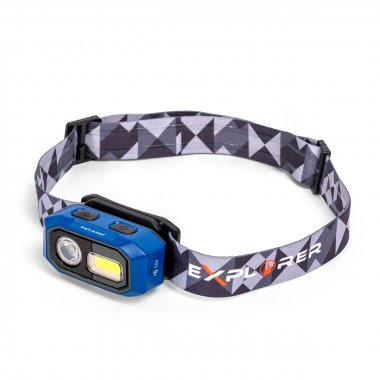 Фотография товара 'КВТ HL-6567 Фонарик налобный светодиодный со встроенным аккумулятором Серия EXPLORER'