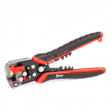 Фотография товара 'КВТ WS-14 «Вольтмастер» Автоматический стриппер с окном для сброса изоляции, функцией опрессовки'